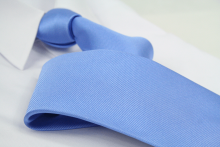 Krawatte Uni Pastelblau