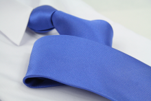 Krawatte Uni Taubenblau